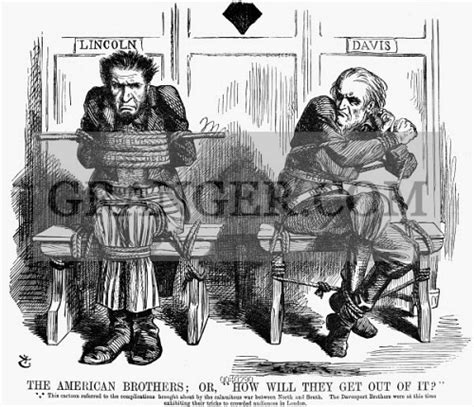 Image Of Lincoln Cartoon 1864 Us President Abraham Lincoln And