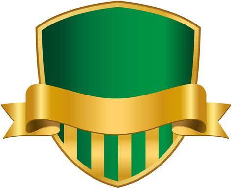 Badge With Banner Green Png Clip Art Image Gallery Yopriceville