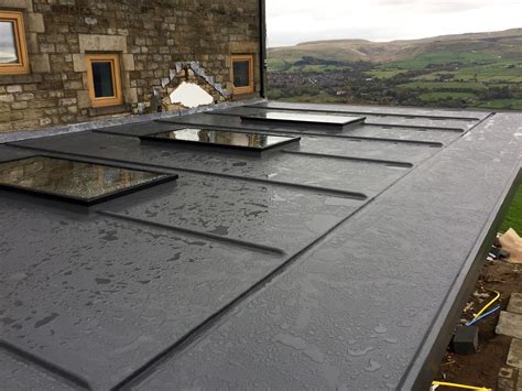 Grp Fibreglass Flat Roofs Tm Roofing Services In Rochdale Manchester