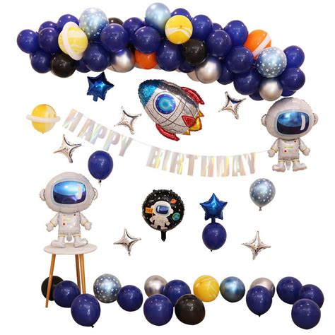 Buy Outer Space Balloon Arch Garland Kit Universe Space Planets