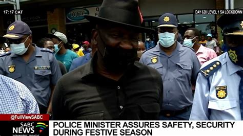 Police Officers To Be Heavily Deployed Across Sa Country This Festive Cele Youtube
