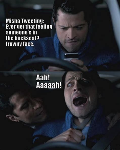 Supernatural Supernatural Funny Frowny Face Misha Collins Funny