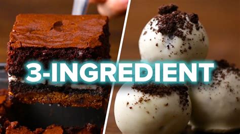 9 Easy 3 Ingredient Desserts 1000cooker