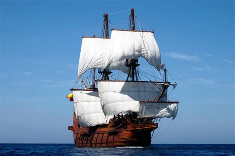 Aboard A 17th Century Spanish Galleon Tall Ships Sailing Ships Sailing