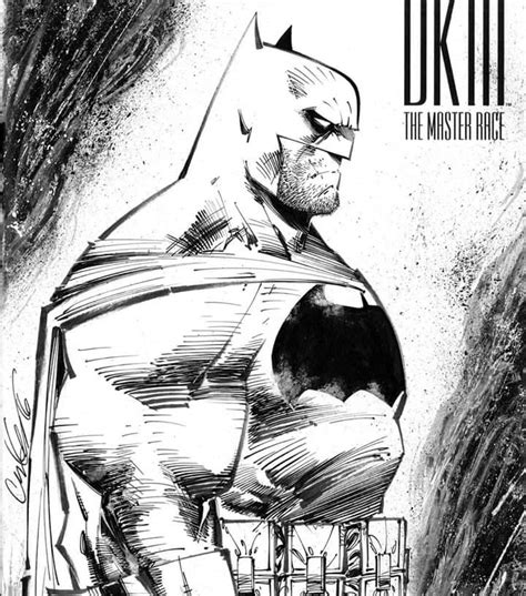 Batman Frank Miller Drawing