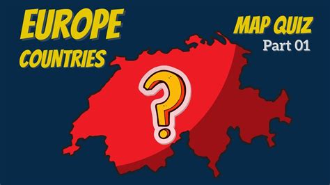 Guess The European Country Geography Map Quiz 🎲 Youtube