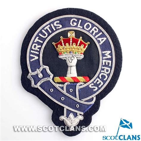 Robertson Clan Crest Blazer Badge Scottish