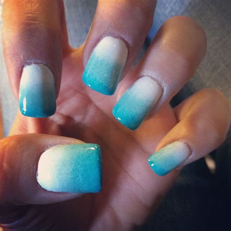 Ombré Nails By China Glaze Wait Teal You See It Ombre Nails Nails