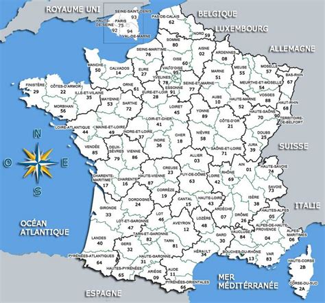 Et si vous voulez en savoir plus sur les régions de france rendez vous sur cette page la lozère est elle le département le moins peuplé avec 76 360 habitants. recherche carte de france avec departement - Les ...