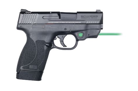 Buy Smith And Wesson Mandp45 Shield M20 Green Laser 12090 Fixed Sights