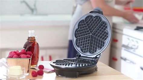 Euro Cuisine® Electric Heart Shaped Waffle Maker Bed Bath And Beyond