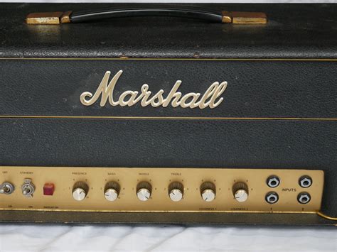 Marshall Plexi JTM 50 1966 Black Amp For Sale ATB Guitars
