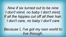 Lenny Kravitz - If Six Was Nine Lyrics - YouTube