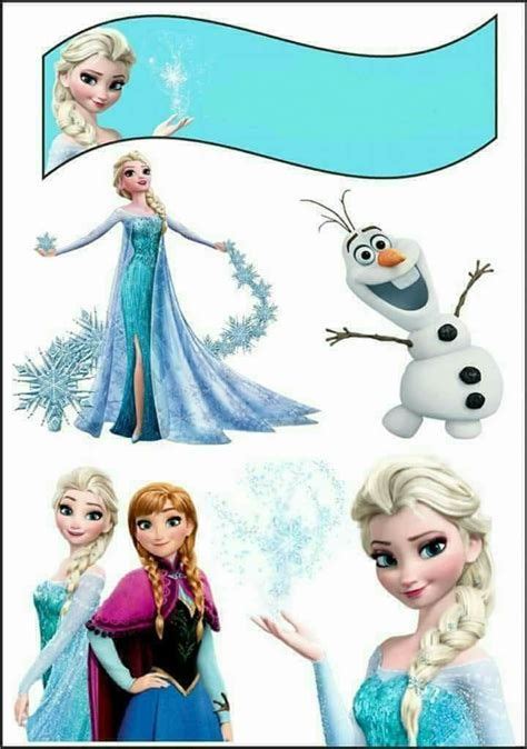 Bolo Frozen Frozen Elsa Cake Topper Elsa Cake Toppers Frozen Cupcake