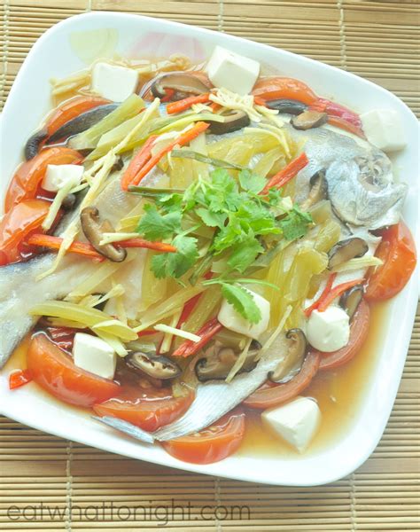 Recipe how to make black grass jelly cappuccino ice. Steamed fish teochew style | อาหาร