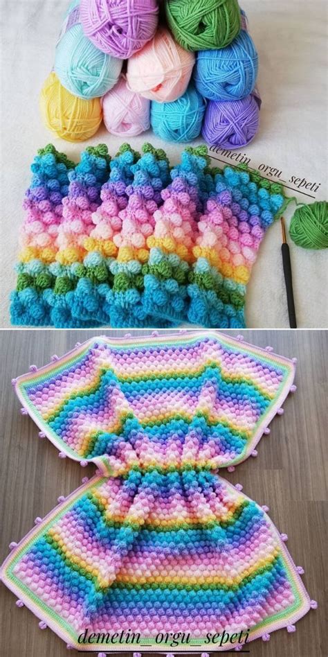 Crochet Popcorn Stitch Free Patterns And Inspiration Artofit
