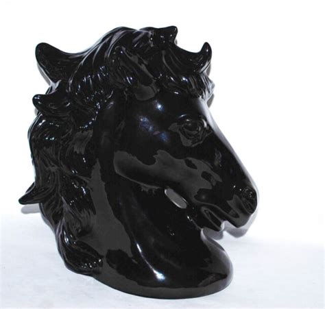 Royal Haeger Glazed Ceramic Horse Head Bust Ebay