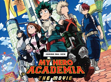 Where Can I Watch The New My Hero Movie - My Hero Academia Movie World Premiere at Anime Expo 2018 | Collider
