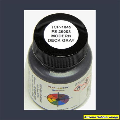 Us Navy Modern Deck Gray All Other Ships Fs 26008 1 Oz Tru Color Paint