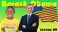 Barack Obama Fun Facts For Kids - YouTube