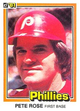 (excuse the term god, am not religious, religion to me is what causes all worldly evils). 1981 Donruss Pete Rose #371 Baseball Card Value Price Guide