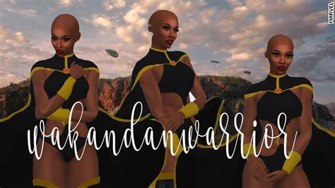 Wakanda Forever The Sims 4 Black Panther Cas Youtube