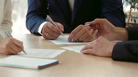 Signing Of Contract Stock Footage Sbv 304459557 Storyblocks