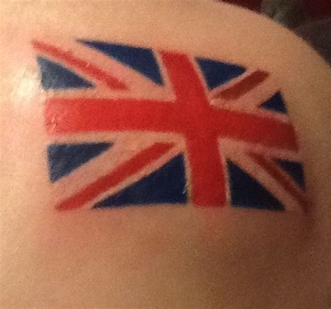 Union Jack Tattoo My Body Is A Temple Pinterest
