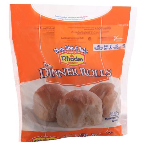 Where To Buy Thaw Rise And Bake Yeast Dinner Roll