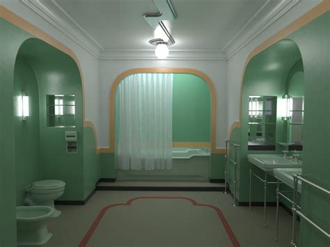 Artstation The Shining Room 237 Bathroom