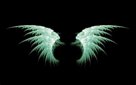 Angel wings vector material angel wings template download angel wings wings, крылья ангела векторный материал, скачать шаблон free angel card readings and why they are pertinent in you life. HD Green Angel Wings Wallpaper | Download Free - 109994