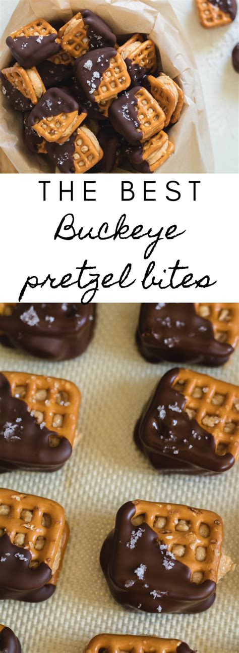 Nickel plate railroad engine no.757 is being restored where the locomotive first took to the rails. Peanut Butter Buckeye Pretzel Bites - Lifestyle of a Foodie