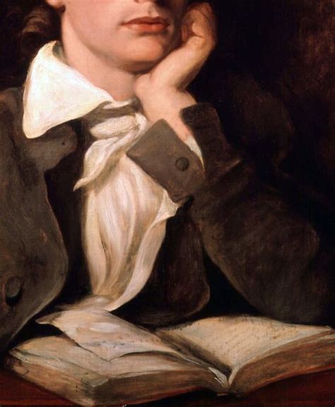 John Keats Détail William Hilton 19°s Close Up Art John Keats