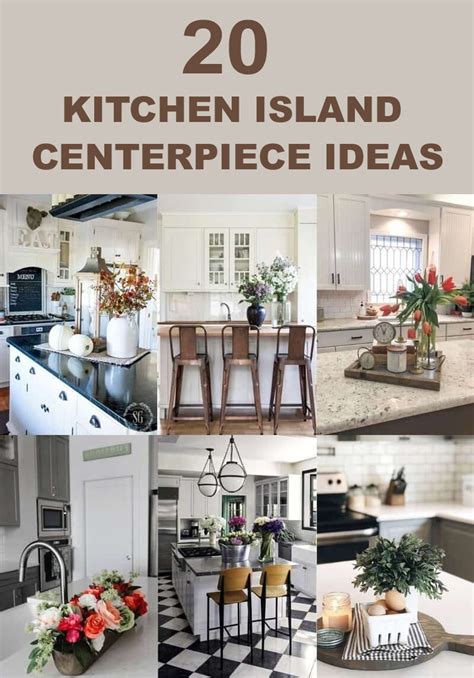 20 Kitchen Island Centerpiece Ideas To Highlight The Room