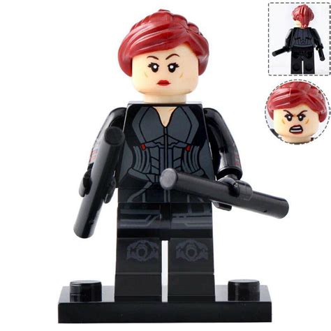 Black Widow With Batons Marvel Avengers Endgame Lego Minifigure Toy
