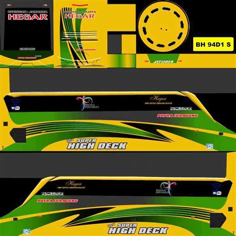 Buy and sell authentic supreme and other limited edition collectibles on stockx, including the supreme stickers skateboard deck black from ss21. Download Livery BUSSID Mod Shd Png Bus Putra Luragung