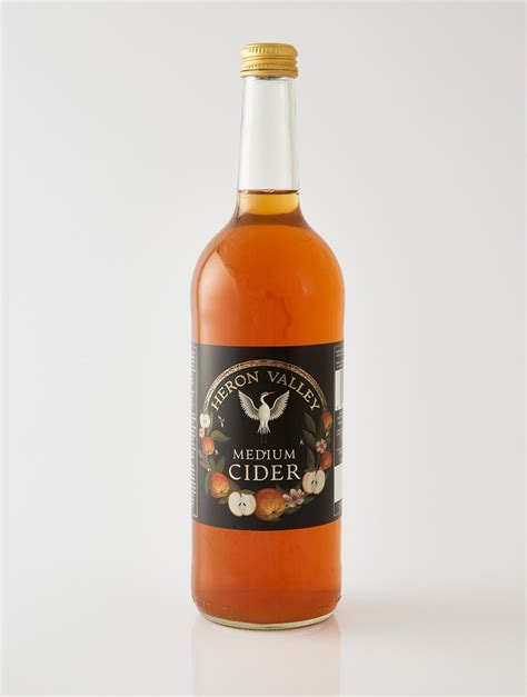 Still Medium Cider Medium Sweet Devon Cider Heron Valley