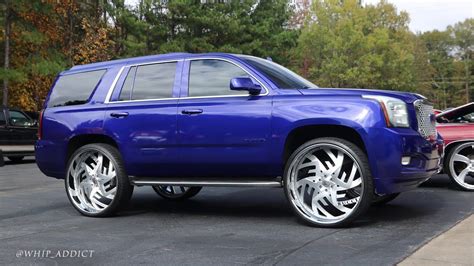 Whipaddict Kandy Blue 2016 Gmc Yukon Denali On Brushed 30s Quick Look