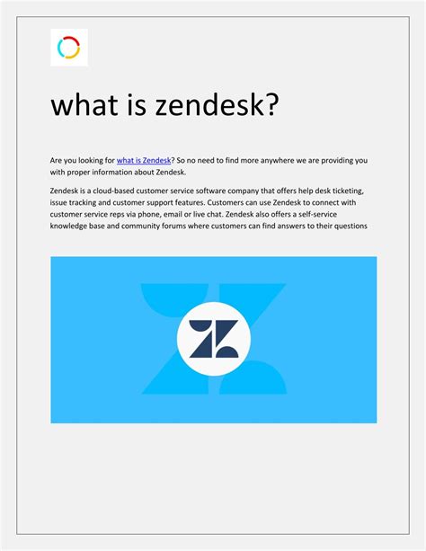 Ppt What Is Zendesk Matilda Powerpoint Presentation Free Download