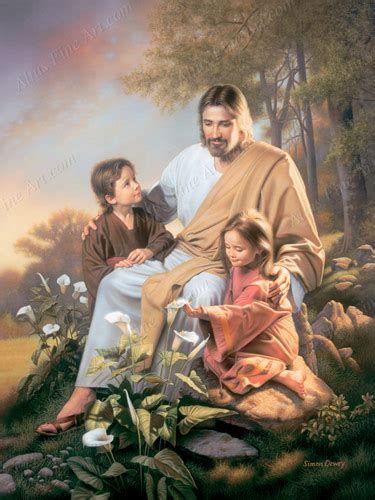 Pictures of jesus christ religious pictures religious art jesus tattoo image jesus jesus photo jesus wallpaper jesus painting jesus art. Consider The Lilies - Print in Jesus Christ | LDSBookstore ...