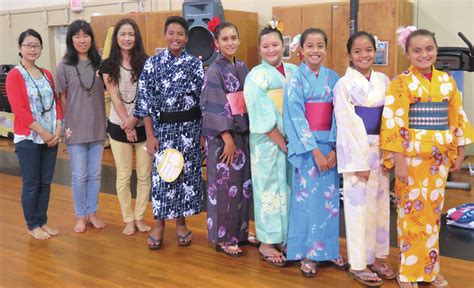 Nawahi Students Celebrate Japanese Culture Hawaii Tribune Herald