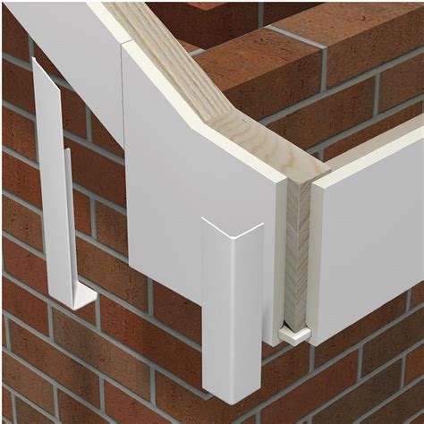 10 X Fascia Board Corner Joints White 300mm Round Edge Profile Homesmart