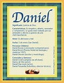 Daniel, significado del nombre Daniel, nombres | Significados de los ...