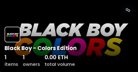 Black Boy Colors Edition Collection Opensea