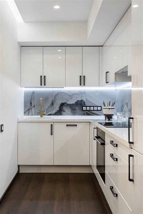 Cozinha Em L 90 Projetos Inovadores E Modernos Para 2024 Minimalist Interior Minimalist