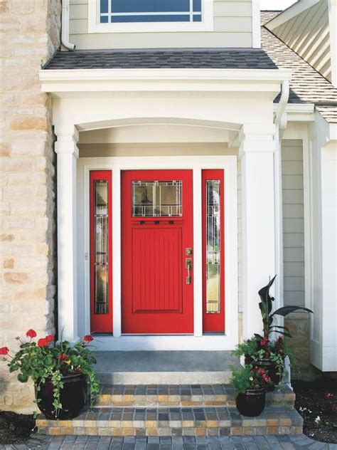 27 Cool Front Door Designs With Sidelights Shelterness