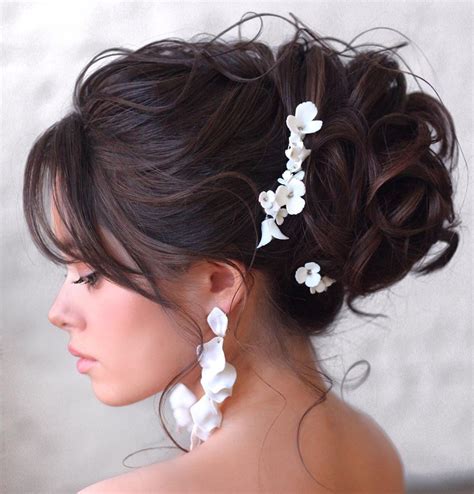 30 updo with wispy bangs fashion style