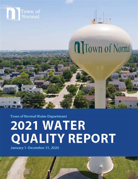 Water Quality Reports Normal Il Official Website