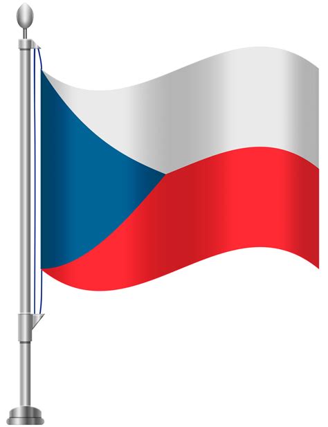 Czech Republic Flag Png Clip Art