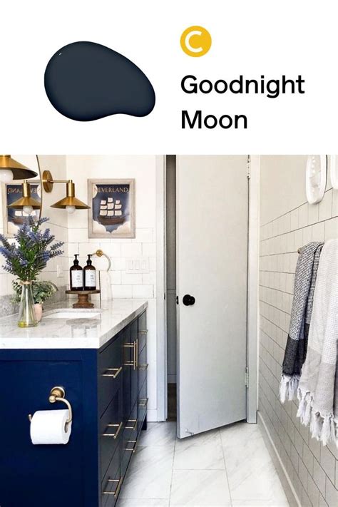 Goodnight Moon Midnight Blue Paint Color Clare Clare